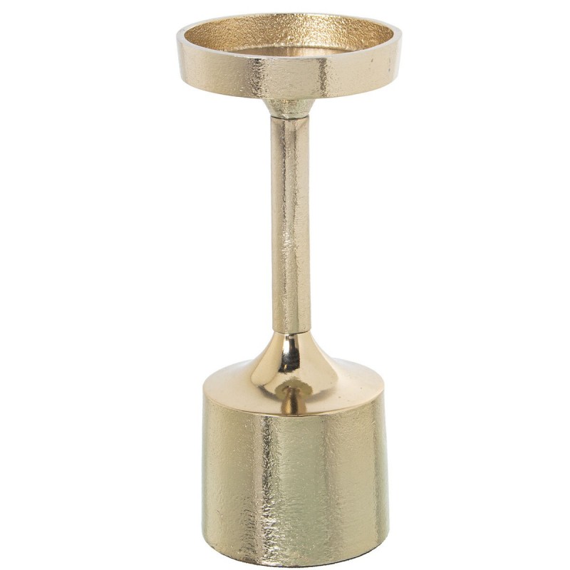 Portacandele Alexandra House Living Dorato Metallo 9 x 21 x 9 cm