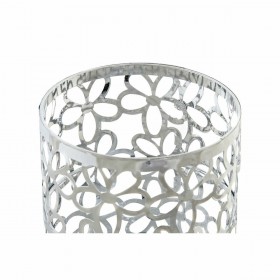 Cestello per posate DKD Home Decor Argentato Metallo Margarita 12 x 12 x 15 cm