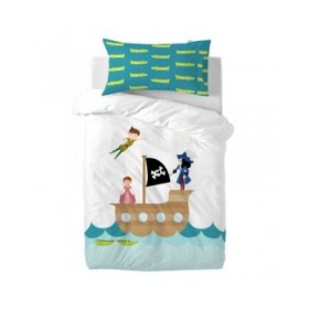 Federa HappyFriday Mr Fox Flying Boy Multicolore 50 x 75 cm