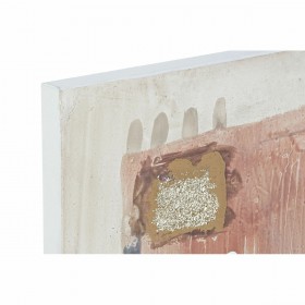 Quadro DKD Home Decor Astratto Coloniale (60 x 2,8 x 60 cm) (2 Unità)