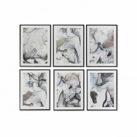 Quadro DKD Home Decor Astratto Moderno (6 Unità) (50 x 3 x 70 cm)
