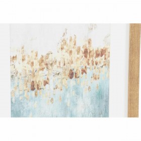Quadro DKD Home Decor Astratto (30 x 2,5 x 40 cm) (2 Unità)
