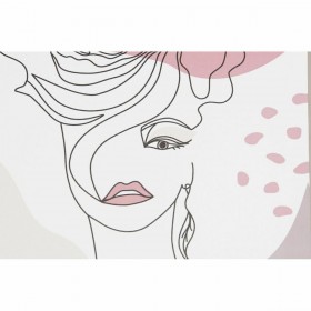 Quadro DKD Home Decor Donna (30 x 1,8 x 40 cm) (4 Unità)