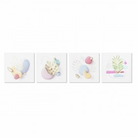 Quadro DKD Home Decor Moderno (40 x 1,8 x 40 cm) (4 Unità)