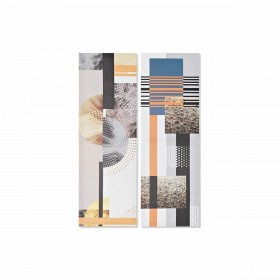 Quadro DKD Home Decor Moderno (90 x 2,3 x 30 cm) (2 Unità) (90 x 2 x 30 cm)