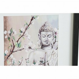 Quadro DKD Home Decor Buddha Orientale (35 x 2,5 x 45 cm) (35 x 2 x 45 cm) (4 Unità)