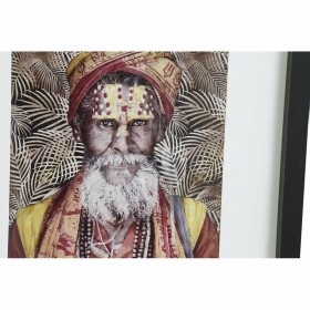 Quadro DKD Home Decor Coloniale Etnico (35 x 2,5 x 45 cm) (4 Unità)