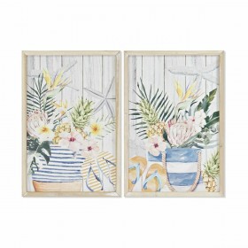 Quadro DKD Home Decor Estate Mediterraneo (40 x 1,8 x 60 cm) (2 Unità)