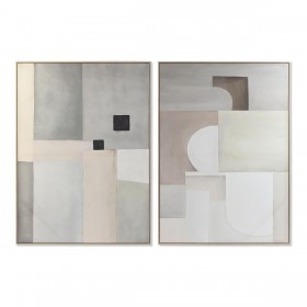 Quadro DKD Home Decor Astratto (100 x 4 x 140 cm) (2 Unità)