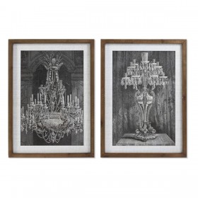 Quadro DKD Home Decor 50 x 2 x 70 cm Neoclassico (2 Unità)