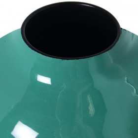 Vaso Alexandra House Living Verde scuro Metallo 21 x 21 x 26 cm