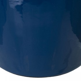 Vaso Alexandra House Living Blu scuro Metallo 21 x 21 x 26 cm