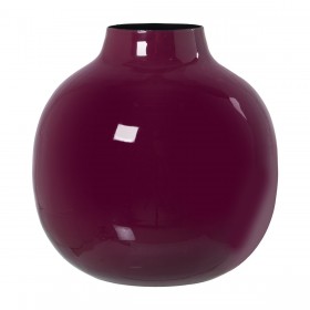 Vaso Alexandra House Living Rosa scuro Metallo 21 x 21 x 21 cm