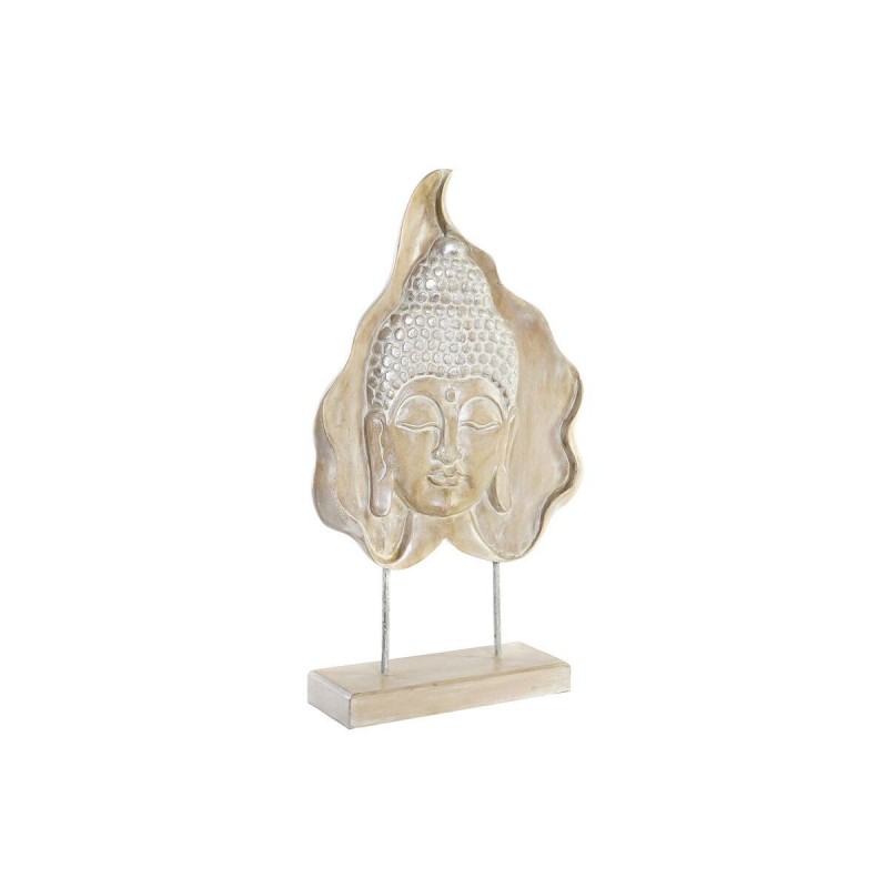 Statua Decorativa DKD Home Decor 36 x 11 x 63 cm Naturale Buddha Decapaggio