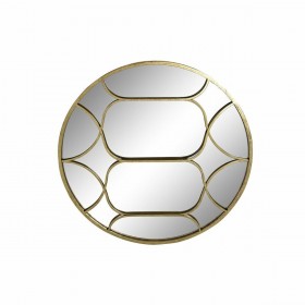 Specchio da parete DKD Home Decor Dorato Arabo 80 x 2,5 x 80 cm