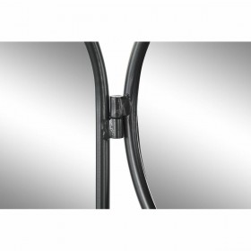 Specchio da parete DKD Home Decor Nero 91 x 2 x 120 cm