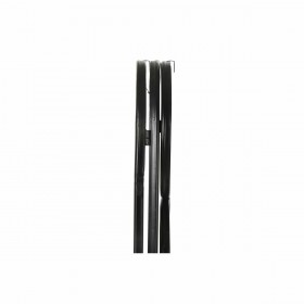 Specchio da parete DKD Home Decor Nero 91 x 2 x 120 cm