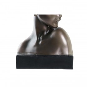 Statua Decorativa DKD Home Decor Resina Africana (15,5 x 13,5 x 42 cm) (2 Unità)