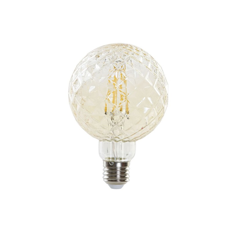 Lampadina LED DKD Home Decor Ambra 4 W E27 450 lm 9,5 x 9,5 x 14 cm