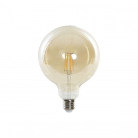 Lampadina LED DKD Home Decor E27 A++ 4 W 450 lm Ambra 12,5 x 12,5 x 18 cm
