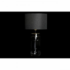 Lampada da tavolo DKD Home Decor Cristallo Trasparente Bianco Grigio chiaro 30 x 30 x 54 cm (2 Unità)