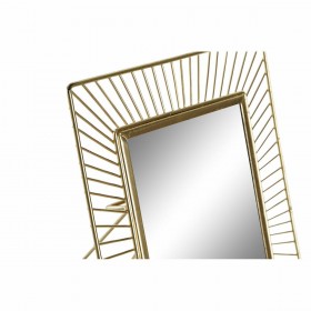 Cornice Portafoto DKD Home Decor Cristallo Ferro (19,5 x 4 x 24,5 cm)