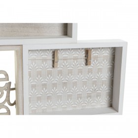 Cornice Portafoto DKD Home Decor Legno MDF (59 x 4 x 48 cm)