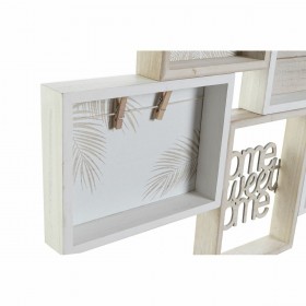 Cornice Portafoto DKD Home Decor Legno MDF (59 x 4 x 48 cm)