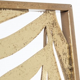 Decorazione da Parete Alexandra House Living Dorato Metallo 35 x 56 x 2,5 cm