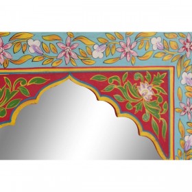 Specchio da parete DKD Home Decor Multicolore Floreale 41 x 2 x 56 cm