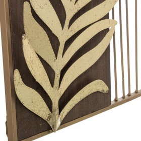 Decorazione da Parete Alexandra House Living Dorato Metallo 35 x 56 x 2,5 cm