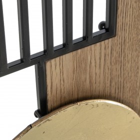 Decorazione da Parete Alexandra House Living Metallo 63 x 101 x 2,5 cm