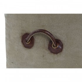 Poggiapiedi DKD Home Decor 46 x 40 x 40 cm Beige Marrone Vintage