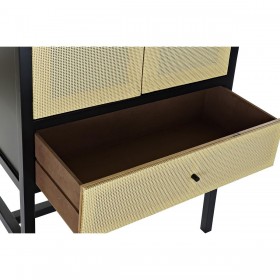 Armadio DKD Home Decor 80 x 38 x 160 cm Abete Naturale Nero