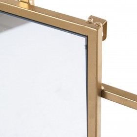 Specchio da parete Alexandra House Living Dorato Metallo 7 x 113 x 53 cm