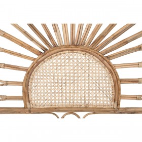 Testiera del Letto DKD Home Decor Naturale Girasole 100 x 4 x 90 cm 100 x 4 x 126 cm Bambù