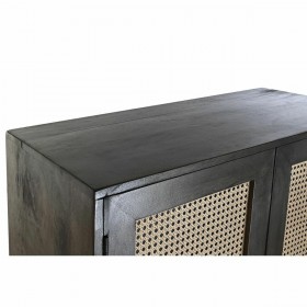 Credenza DKD Home Decor Legno Legno di mango Marrone Nero 85 x 40 x 162,5 cm