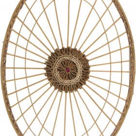 Decorazione da Parete Alexandra House Living Naturale Rattan Fibra naturale 52 x 3 x 77 cm