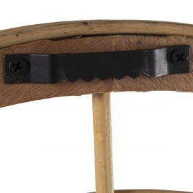 Decorazione da Parete Alexandra House Living Naturale Rattan Fibra naturale 52 x 3 x 77 cm