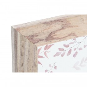 Cornice Portafoto DKD Home Decor Marrone 15 x 1 x 20 cm Legno MDF (2 Unità)
