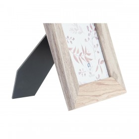 Cornice Portafoto DKD Home Decor Marrone 15 x 1 x 20 cm Legno MDF (2 Unità)