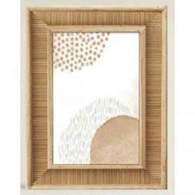 Cornice Portafoto DKD Home Decor Naturale Legno MDF (24 x 1,5 x 29 cm)