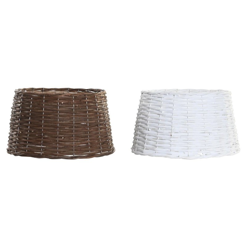 Base per albero di Natale DKD Home Decor vimini (39 x 39 x 22 cm) (2 Unità)