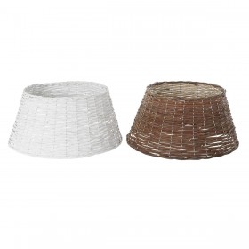 Base per albero di Natale DKD Home Decor vimini (59 x 59 x 26 cm) (2 Unità)