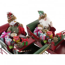 Decorazione Natalizia DKD Home Decor Metallo (38 x 19 x 35 cm) (2 Unità)