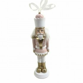 Decorazione Natalizia DKD Home Decor Resina Schiaccianoci (3 x 3 x 12 cm) (2 Unità)