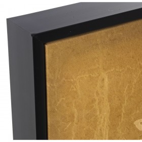 Quadro Alexandra House Living Legno Fiori 80 x 4 x 120 cm