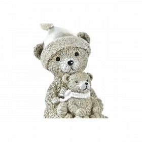 Decorazione Natalizia DKD Home Decor Resina Orso (10 x 4 x 9,5 cm) (2 Unità)