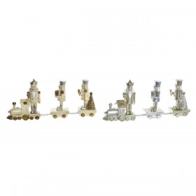Decorazione Natalizia DKD Home Decor Resina Treno (28 x 5 x 12 cm) (2 Unità)