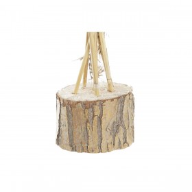 Pianta Decorativa DKD Home Decor Piume PVC Fibra (35 x 25 x 55 cm) (2 Unità)